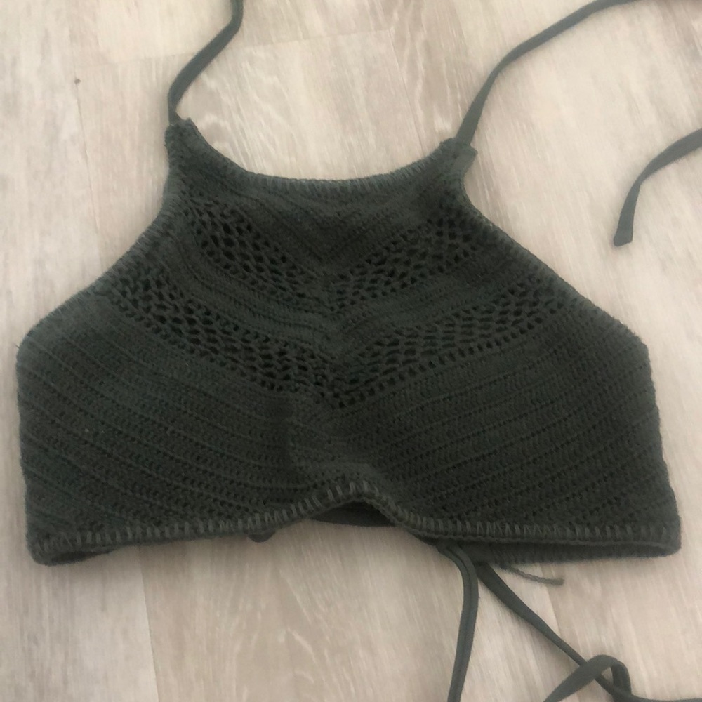 Women’s target bathing suit top